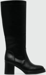 Answear Lab cizme femei, culoarea negru, cu toc drept, izolare usoara BMYX-OBD076_99X