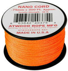 Helikon-Tex Cablu Helikon-Tex Nano (300 ft) - portocaliu neon