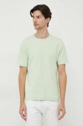 Calvin Klein tricou din bumbac culoarea verde, uni K10K109894 9BYX-TSM01U_70X