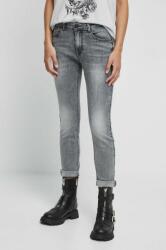 Medicine jeansi femei, culoarea gri ZBYX-SJD402_90J