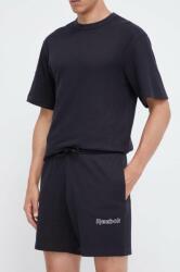 Reebok pantaloni scurti barbati, culoarea negru 9BYX-SZM06C_99X (100070402)