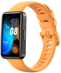 Curea din SILICON pentru Huawei Band 8 galben-portocaliu