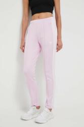 adidas Originals pantaloni de trening culoarea roz, cu imprimeu 9BYX-SPD09B_30X