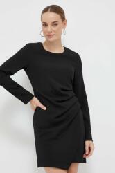 Silvian Heach rochie culoarea negru, mini, mulata MBYX-SUD01J_99X