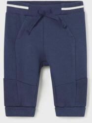 MAYORAL pantaloni de trening pentru bebeluși culoarea albastru marin, modelator 9BYX-SPB02G_59X