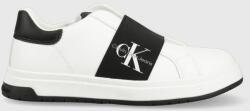 Calvin Klein Jeans sneakers pentru copii culoarea alb 9BYX-OBK14F_00X