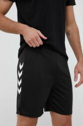 Hummel pantaloni scurți de antrenament Topaz culoarea negru PPYX-SZM0SZ_99X