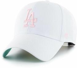 47 brand 47brand caciula din amestec de lana MLB Los Angeles Dodgers culoarea alb, cu imprimeu 99KK-CAD0DK_00X