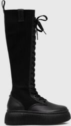 Karl Lagerfeld cizme KREEPER LO KC femei, culoarea negru, cu platforma, KL42381 9BYX-OBD3AC_99X