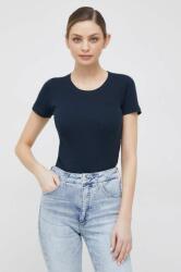 Pepe Jeans tricou Winona femei, culoarea albastru marin PPYX-TSD0N3_59X