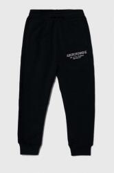 Abercrombie & Fitch pantaloni de trening pentru copii culoarea albastru marin, cu imprimeu 9BYX-SPB02U_59X