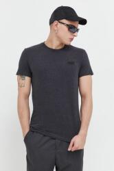 Superdry tricou din bumbac barbati, culoarea gri, neted 9BYX-TSM152_90Y