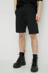 G-Star Raw pantaloni scurti barbati, culoarea negru PPYX-SZM0FU_99X