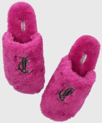 Juicy Couture papuci de casa culoarea roz 9BYX-KLD04F_42X