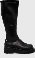 Goe cizme femei, culoarea negru, cu platforma, MM2N4068. BLACK MBYX-OBD01G_99X