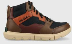 Sorel sneakers Explorer Sneaker Mid culoarea maro 9BYY-OBM17I_88X
