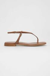 Giorgio Armani sandale de piele femei, culoarea maro PPYY-OBD2P0_88X