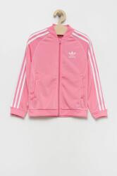 Adidas bluza copii culoarea roz, cu imprimeu 9BYY-BLG01I_30X