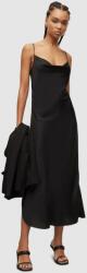 AllSaints rochie culoarea negru, midi, drept 9BYY-SUD1TC_99X