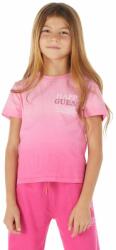 GUESS tricou de bumbac pentru copii culoarea roz 9BYX-TSG00T_43X