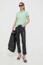 Karl Lagerfeld tricou din bumbac culoarea verde PPYX-TSD2FL_77X