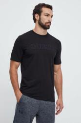 Guess tricou barbati, culoarea negru, cu imprimeu 9BYX-TSM147_99X