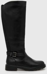 Answear Lab cizme femei, culoarea negru, cu toc plat BMYX-OBD039_99X