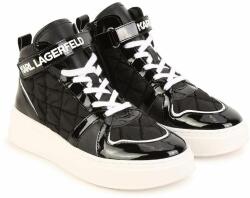 Karl Lagerfeld sneakers pentru copii culoarea negru 9BYX-OBK017_99X