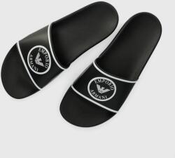 Emporio Armani Underwear papuci barbati, culoarea negru, XJPM14 XN870 A120 9BYX-KLM01D_99X