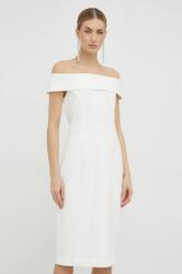 IVY & OAK rochie culoarea alb, mini, mulată IO1100X7089 PPYX-SUD0H9_00X
