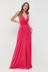 Elisabetta Franchi rochie culoarea roz, maxi, evazati PPYX-SUD0NP_43X