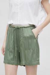 Deha pantaloni scurti femei, culoarea verde, modelator, high waist PPYX-SZD0T5_97X