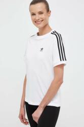 Adidas tricou din bumbac culoarea alb 9BYX-TSD0GT_00X