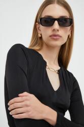 GUESS bluza femei, culoarea negru, cu imprimeu 9BYX-BUD0B7_99X