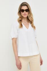 MARELLA bluza femei, culoarea alb, neted PPYX-BDD0C4_00X