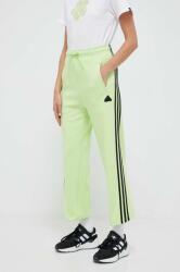 adidas pantaloni de trening culoarea verde, cu imprimeu 9BYX-SPD08J_71X (IM2450)