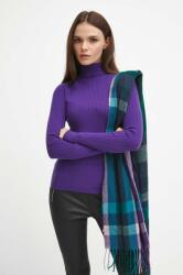 MEDICINE pulover femei, culoarea violet, light, cu guler ZBYX-SWD072_45X