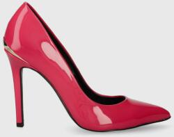 Just Cavalli pantofi cu toc culoarea roz, 75RA3S01ZS743455 9BYX-OBD026_42X