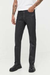 Levi's pantaloni de bumbac 501 54 culoarea negru, mulata 9BYX-SJM05G_99X