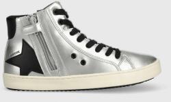 GEOX sneakers pentru copii culoarea argintiu 9BYY-OBG0ON_SLV