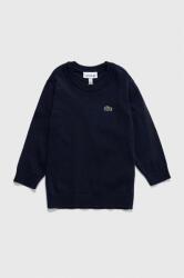 Lacoste pulover pentru copii din amestec de lana culoarea albastru marin, light 9BYX-SWK01W_59X