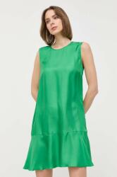 REDValentino rochie culoarea verde, mini, evazati PPYX-SUD0RB_77X