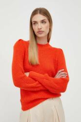 Morgan pulover din amestec de lana femei, culoarea portocaliu, light 9BYX-SWD1DW_22X