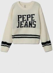 Pepe Jeans pulover pentru copii din amestec de lana culoarea bej, călduros 9BYX-SWG064_01X