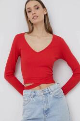 Pepe Jeans longsleeve Catherine femei, culoarea rosu PPYY-BDD09N_33X
