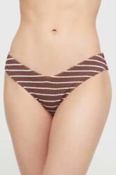 Abercrombie & Fitch bikini brazilieni culoarea maro PPYX-BID2AD_88X Costum de baie dama