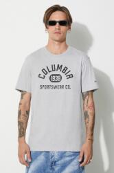 Columbia tricou bărbați, culoarea gri, cu imprimeu 1680053-014 PPYK-TSM16Y_90X