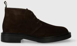 Gant pantofi de piele intoarsa Fairwyn barbati, culoarea maro, 27643407. G46 9BYX-OBM09D_89X