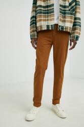 Levi's pantaloni barbati, culoarea maro, mulata PPYX-SPM0B2_82X