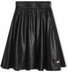 DKNY fusta fete culoarea negru, midi, evazati 9BYX-SDG011_99X